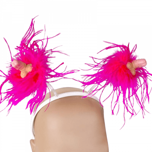 FEMARVI - MARABOU SPRING PITO HEADBAND 6 UNITS