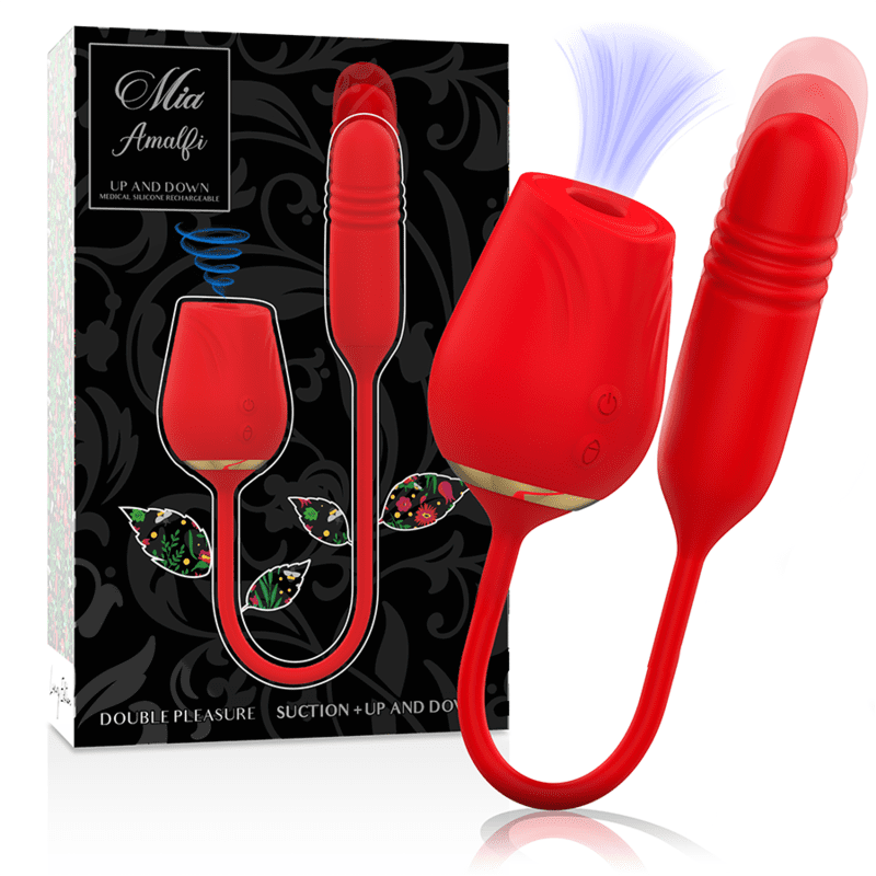 MIA - AMALFI DOBLE PLEASURE SUCTION + UP AND DOWN