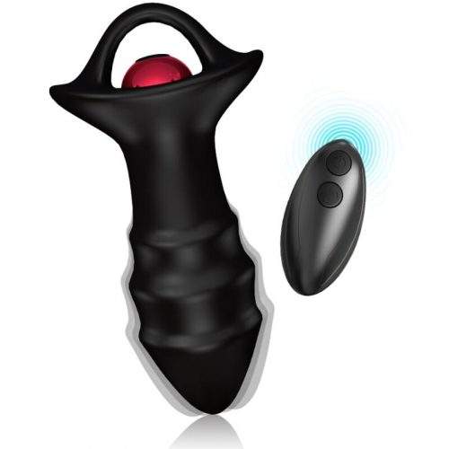 ARMONY - KYLIN FINGER VIBRATOR & ANAL PLUG REMOTE CONTROL BLACK