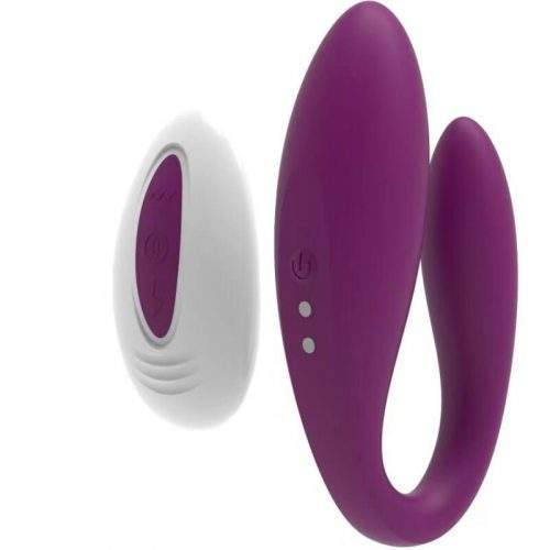 ARMONY - KITTY VIBRATOR FOR COUPLES REMOTE CONTROL PURPLE
