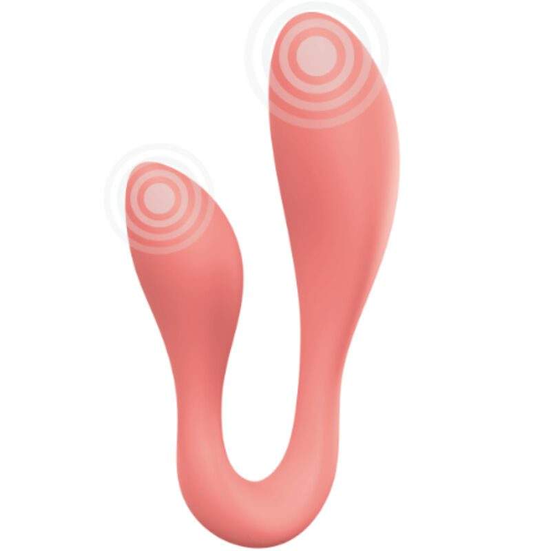 ADRIEN LASTIC - COUPLE SECRETS II DOUBLE STIMULATION PINK + APP