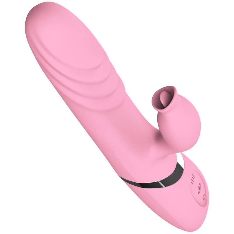 ARMONY - VIBRATOR & THRUSTING WITH TONGUE HEAT EFFECT PINK