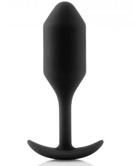 B-VIBE - SNUG ANAL PLUG 2 BLACK