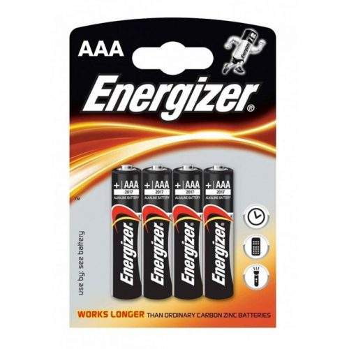 ENERGIZER ALKALINE POWER BATTERY AAA LR03 *4