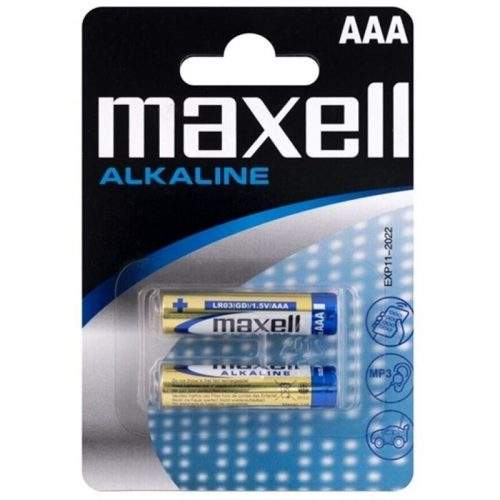 MAXELL - ALKALINE BATTERY AAA LR03 BLISTER * 1